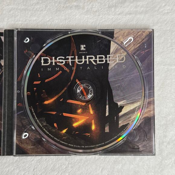 Disturbed – Immortalized CD Deluxe Edition 2015 Digipak w/ Bonus Tracks - Picture 6 of 7